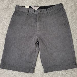 Volcom Chino Shorts - Men's Size 30 - Gray